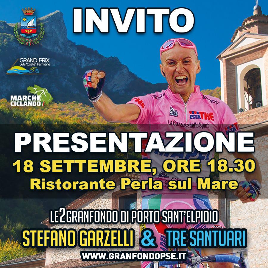 Invito per la presentazione delle Due Granfondo di Porto Sant'Elpidio 2020